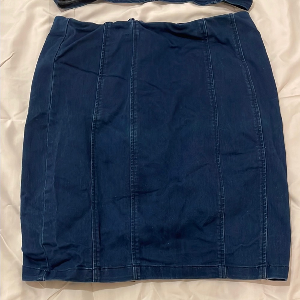 Chic Dark Blue skirt